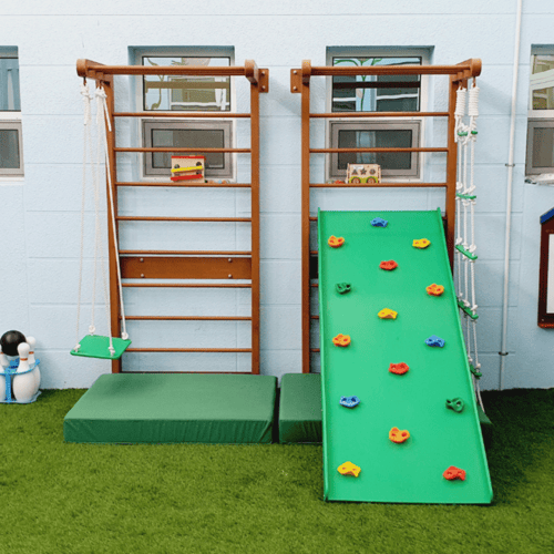 جدار تسلق مزدوج خارجي