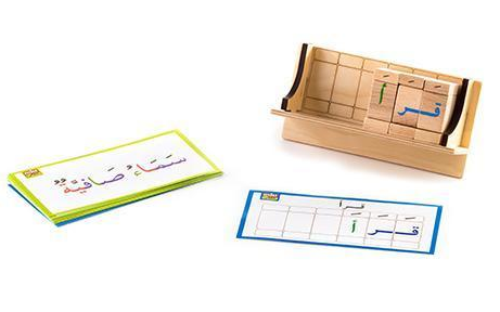 مكعبات الحروف الرسالة