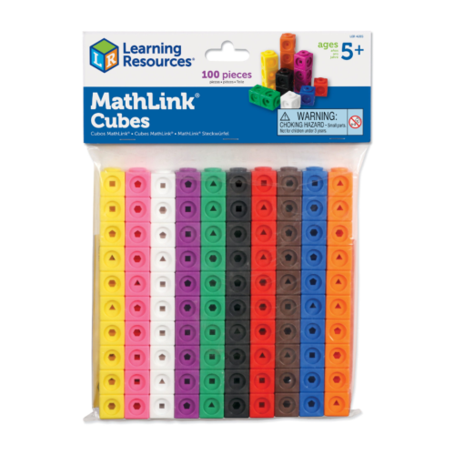 MathLink educational cubes for children 100 pieces...