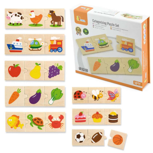 Educational classification game for children, cate...