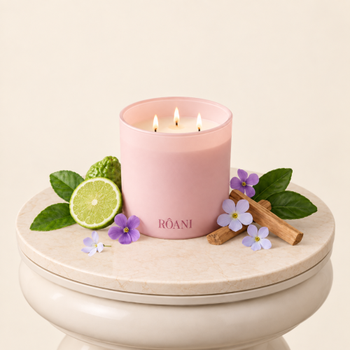 Bergamot, Violet, Patchouli, Sandalwood Candle | S...