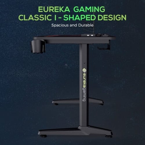 Eureka I47 polygon Leg Gaming Desk