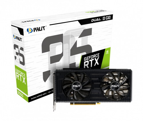 Palit RTX 3050 DUAL 8GB GDDR6