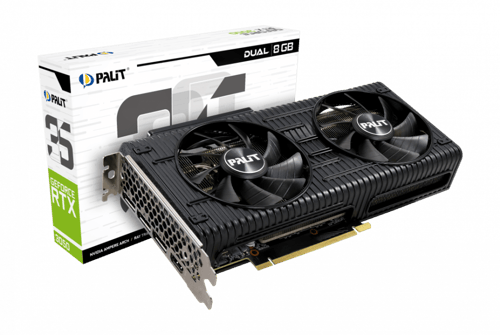 Palit RTX 3050 DUAL 8GB GDDR6
