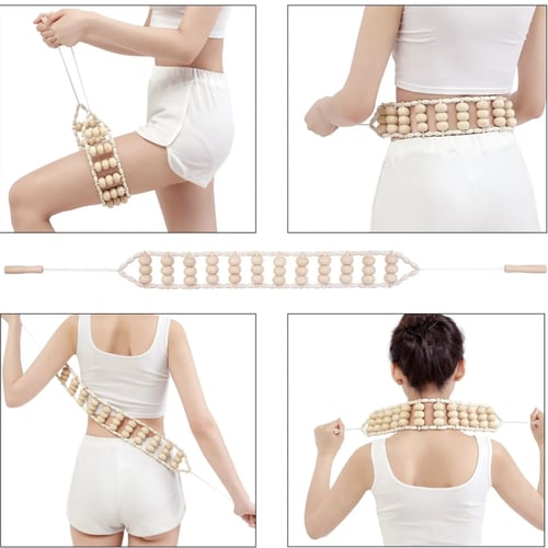 حزام تدليك خشبي