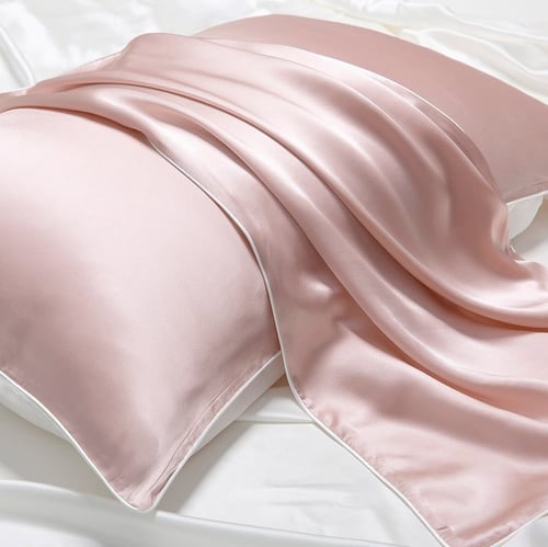 غلاف مخدة حرير