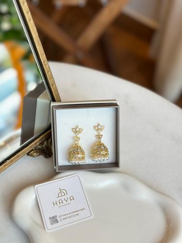 حلق فاخر .. مطلي ذهب