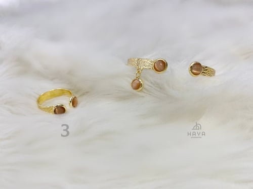 طقم (اسوارة + خاتم) مطليين ومرنين