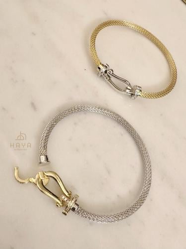 أساور عصرية مطلية رائعة