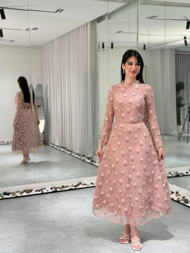 طقم راقي زهري