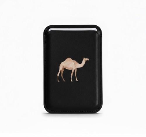 Leather cardholder, Black