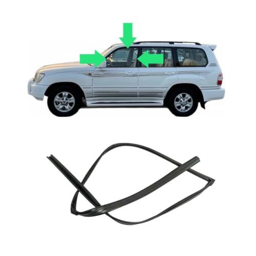جلدة مجرى الزجاج لاندكروزر 98 - 2007 امامي يسار اص...