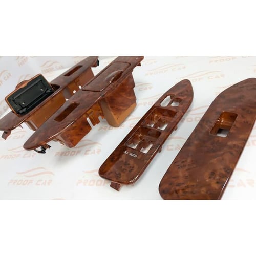 ديكور سوتش زجاج لاندكروزر 98-2002 خشبي