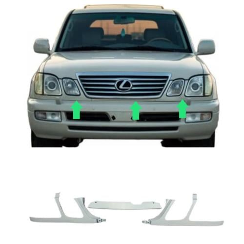 فيبر تحت الشمعات والشبك لكزس LX470 98 2007