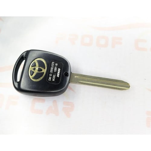 ريموت تويوتا مع المفتاح 2 زر / تردد 434