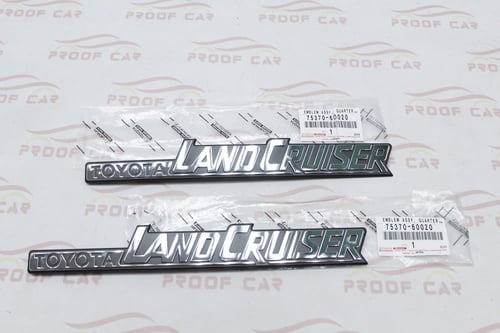 علامة تويوتا لاندكروزر جنب شاص ربع 85 الى 2023 اصل...