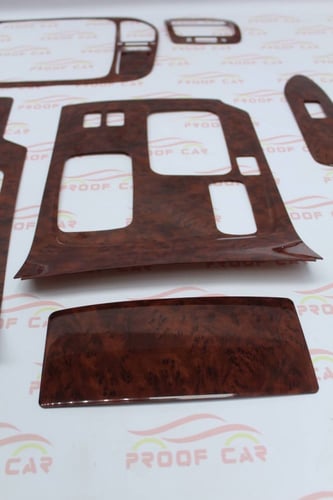 تخشيبة لاندكروزر 98 الى 2002 خشبي غامق لصق