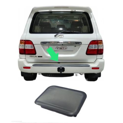 غطاء فتحة الاسبير لاندكروزر 98 - 2007 - اصلي اسود