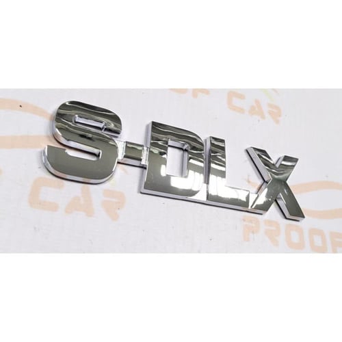 علامة S-DLX خلفية ربع