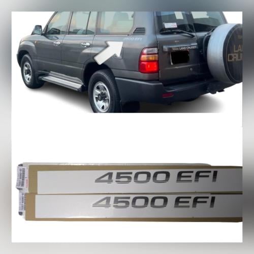 علامة 4500 لاندكروزر 98 - 2007 فضي اصلي