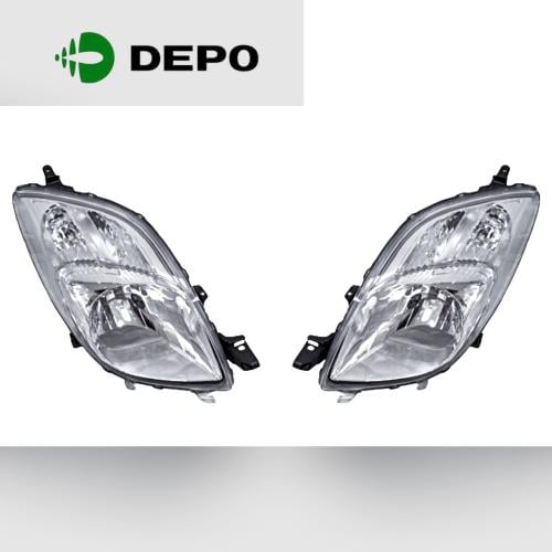 شمعات نور يارس هاتش باك 2006 - 2008 ديبو طقم