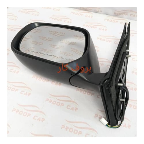 مراية لاندكروزر 2012-2015 فليشر ابيض يسار