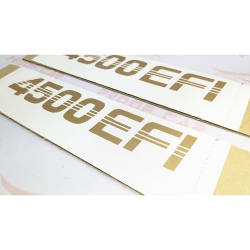 علامة 4500 شاص ذهبي اصلي طقم