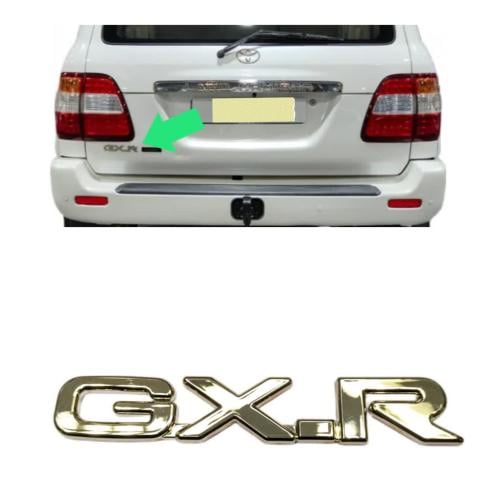 علامة GXR جكسار لاندكروزر 98 - 2007 ذهبي كوبي