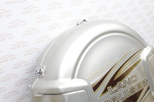 غطاء اسبير لاندكروزر 2006 الى 2007 ذهبي