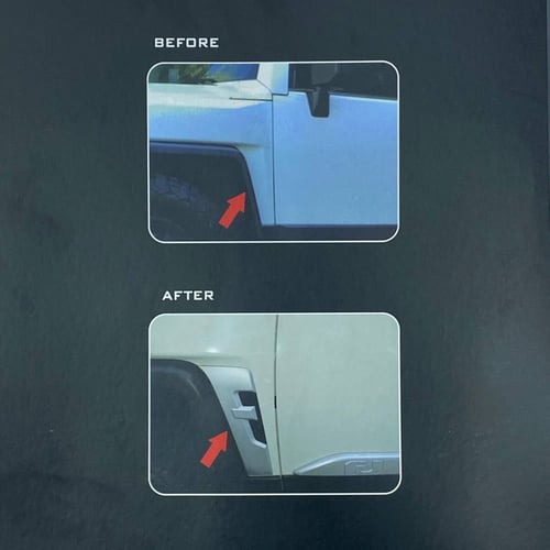 نيكل رفرف اف جي يمين و يسار