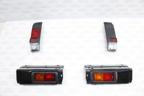 صدام خلفي ربع 2017 الى 2023 اسود 4 قطع