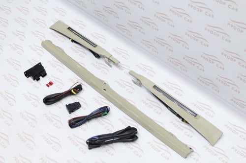 صاجة مع الليد شاص ربع 2022 الى 2023 بيج / ابيض