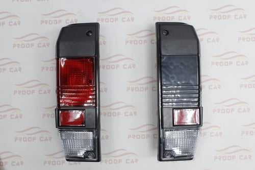 صدام خلفي ربع 2017 الى 2023 اسود 4 قطع