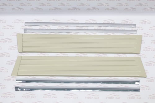 جلد باب شاص ربع بيج مع النيكل