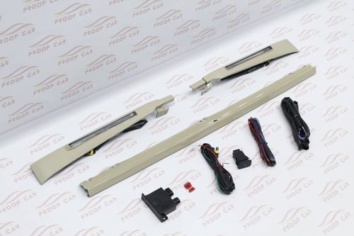 صاجة مع الليد شاص ربع 2022 الى 2023 بيج / ابيض