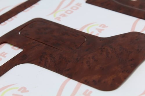 تخشيبة لاندكروزر 98 الى 2002 خشبي غامق لصق