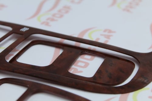 تخشيبة لاندكروزر 98 الى 2002 خشبي غامق لصق