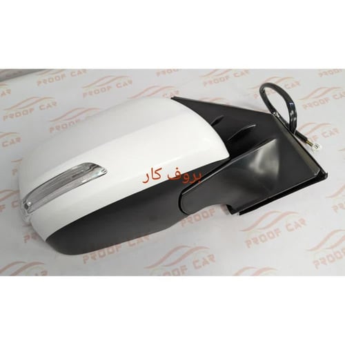 مراية لاندكروزر 2012-2015 فليشر ابيض يمين