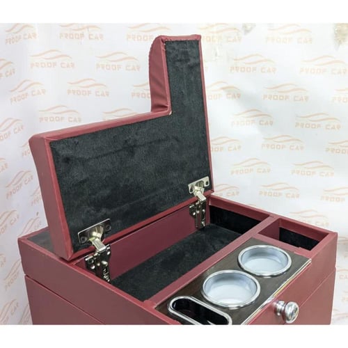 تكاية باترول بلاتينيوم 2018-2024 جلد احمر