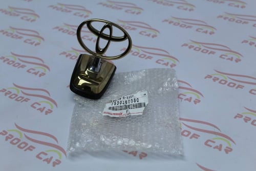 علامة كبوت لاندكروزر 98 الى 2007 ذهبي اصلي