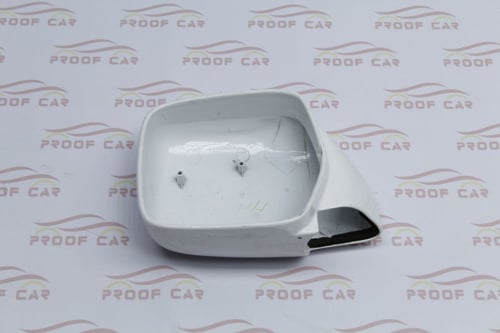 غطاء مراية لاندكروزر 98 الى 2007 ابيض اصلي مستخدم