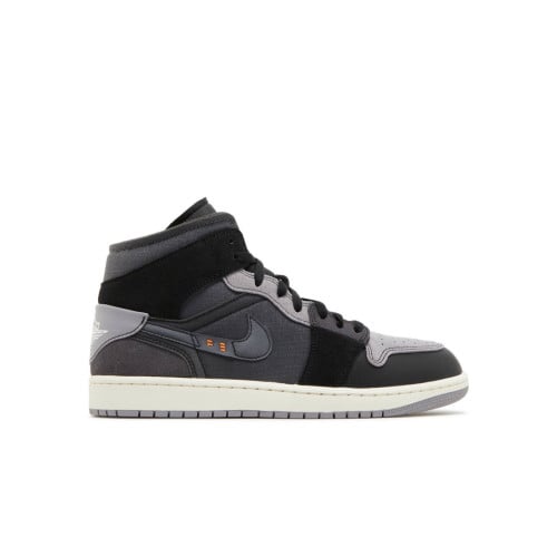 AIR JORDAN 1 MID SE CRAFT 'INSIDE OUT - BLACK'