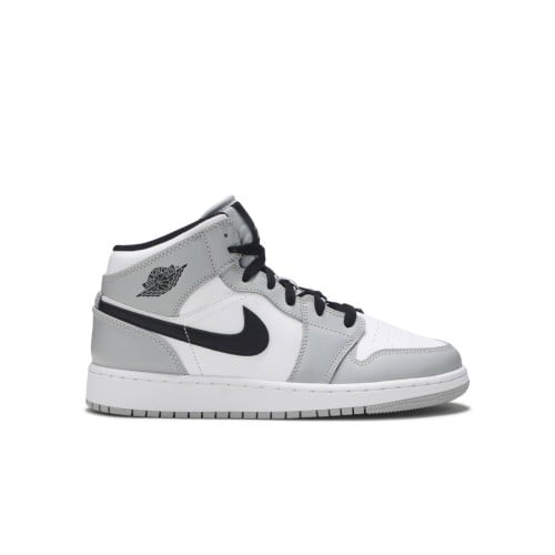 AIR JORDAN 1 MID GS 'LIGHT SMOKE GREY'