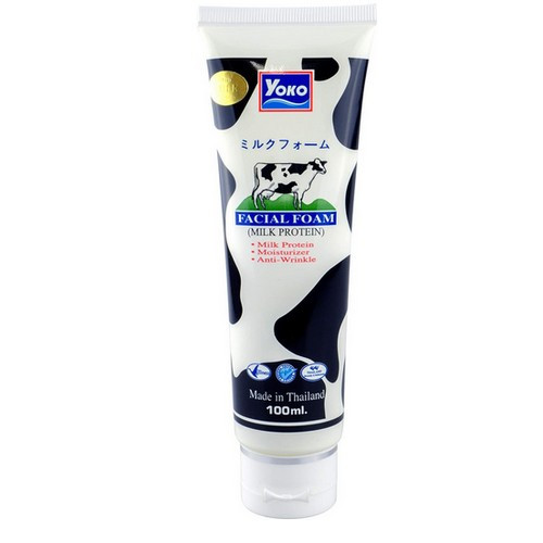 رغوة تنظيف الوجه ببروتين الحليب من يوكو 100 مل