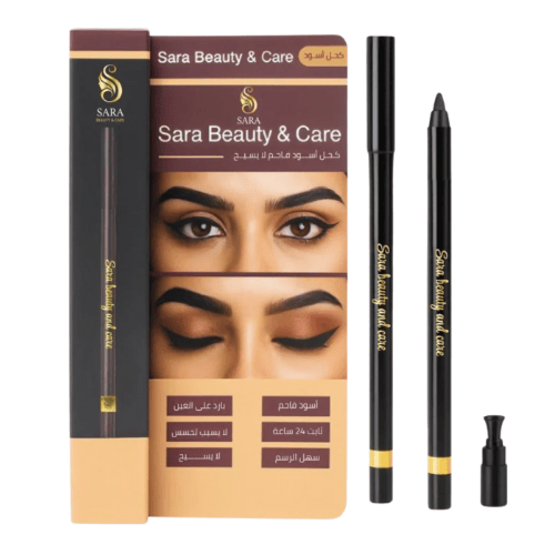 كحل كريمي اسود فاحم ضد الماء من ساره بيوتي