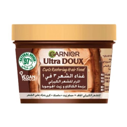 ألترا دو غذاء الشعر المنعم 3 في 1 بزبدة الكاكاو وز...