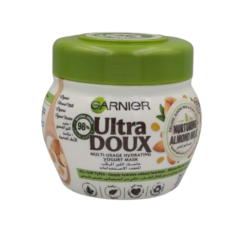 ماسك حليب اللوز للشعر الترا دوكس من غارنييه - 300م...