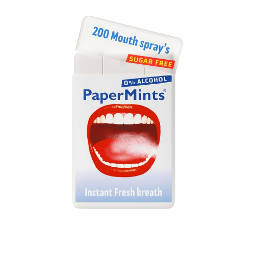 بخاخ معطر للفم خالِ من السكر من بيبر مينتس- 12مل