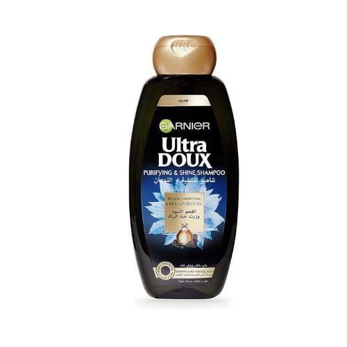شامبو الفحم الاسود وزيت حبة البركة من غارنيه - 200...