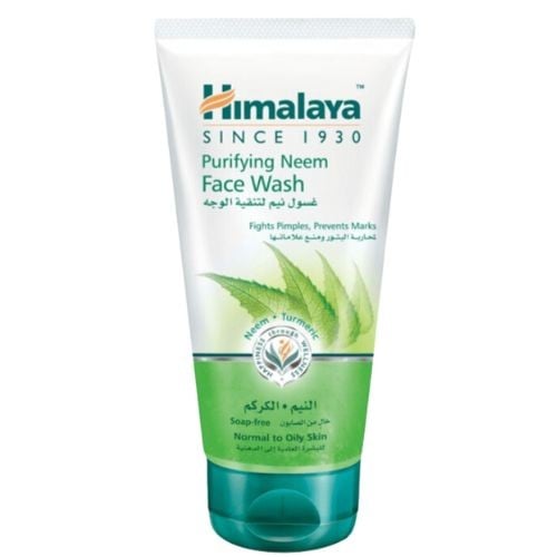 غسول عشبة النيم والكركم لتنقية الوجه من هيمالايا -...